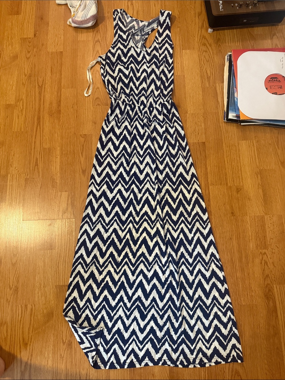 Lilly Pulitzer Chevron Maxi Dress